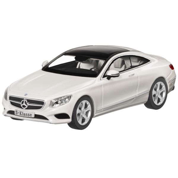 Macheta Oe Mercedes-Benz S-Class Coupe 1:43 Alb B66961239